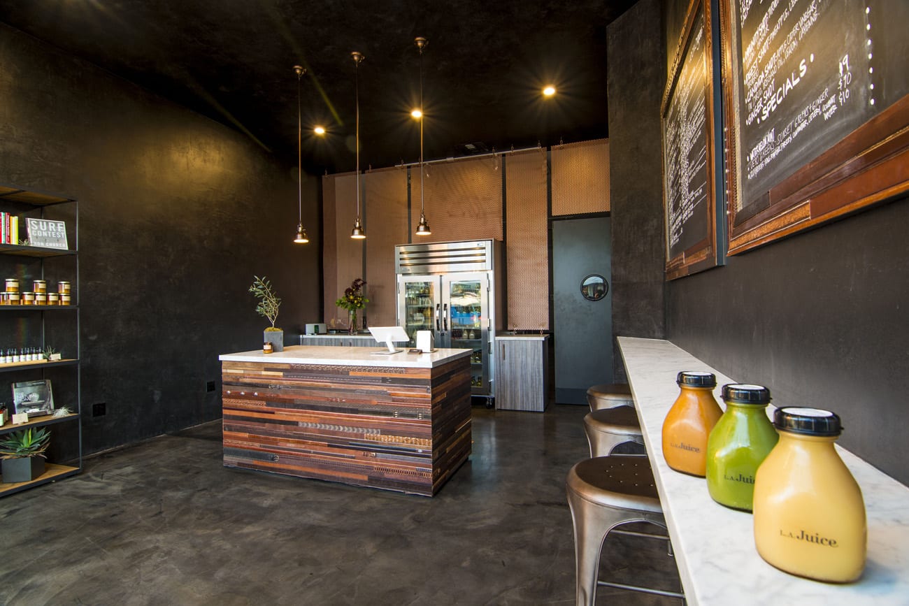 LA Juice Bar - Kari Whitman Interior Design | Los Angeles, CA